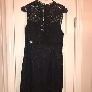 BeBe Black lace dress
